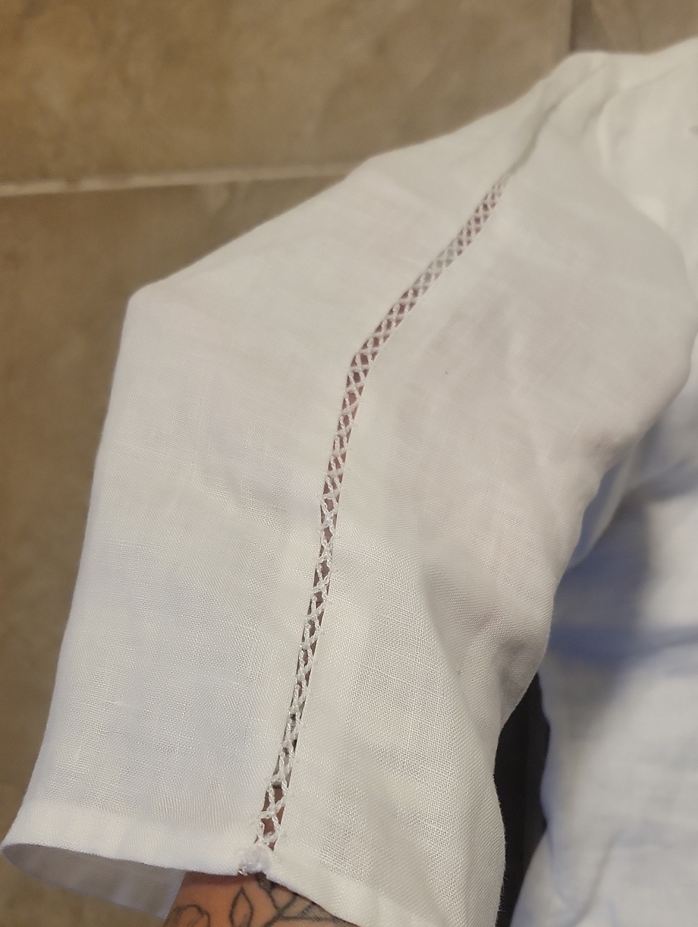 Linen Blouse - Picture 4 of 4